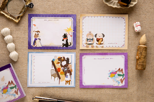 NEW! OURS - With You | 96 Sheets Note Pad | Ephemera Paper