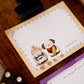 NEW! OURS - With You | 96 Sheets Note Pad | Ephemera Paper