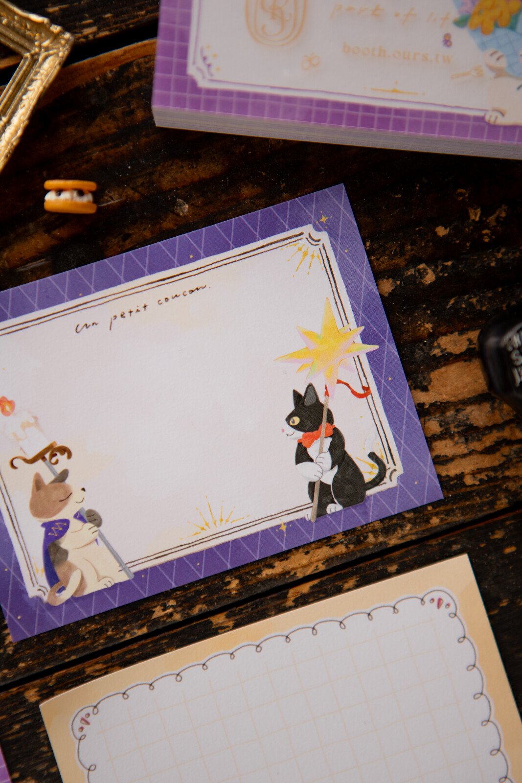 NEW! OURS - With You | 96 Sheets Note Pad | Ephemera Paper