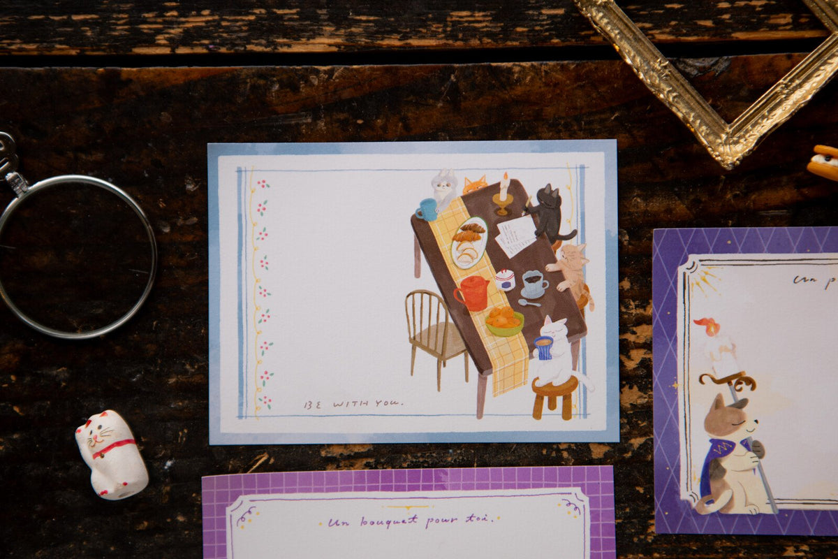 NEW! OURS - With You | 96 Sheets Note Pad | Ephemera Paper
