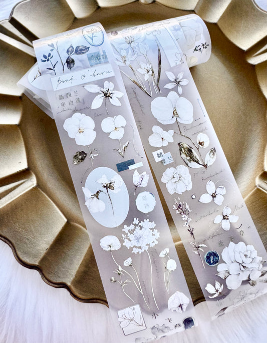 Freckles Tea Vol.3 - Misty Blue | 6cm PET Tape | Release Paper