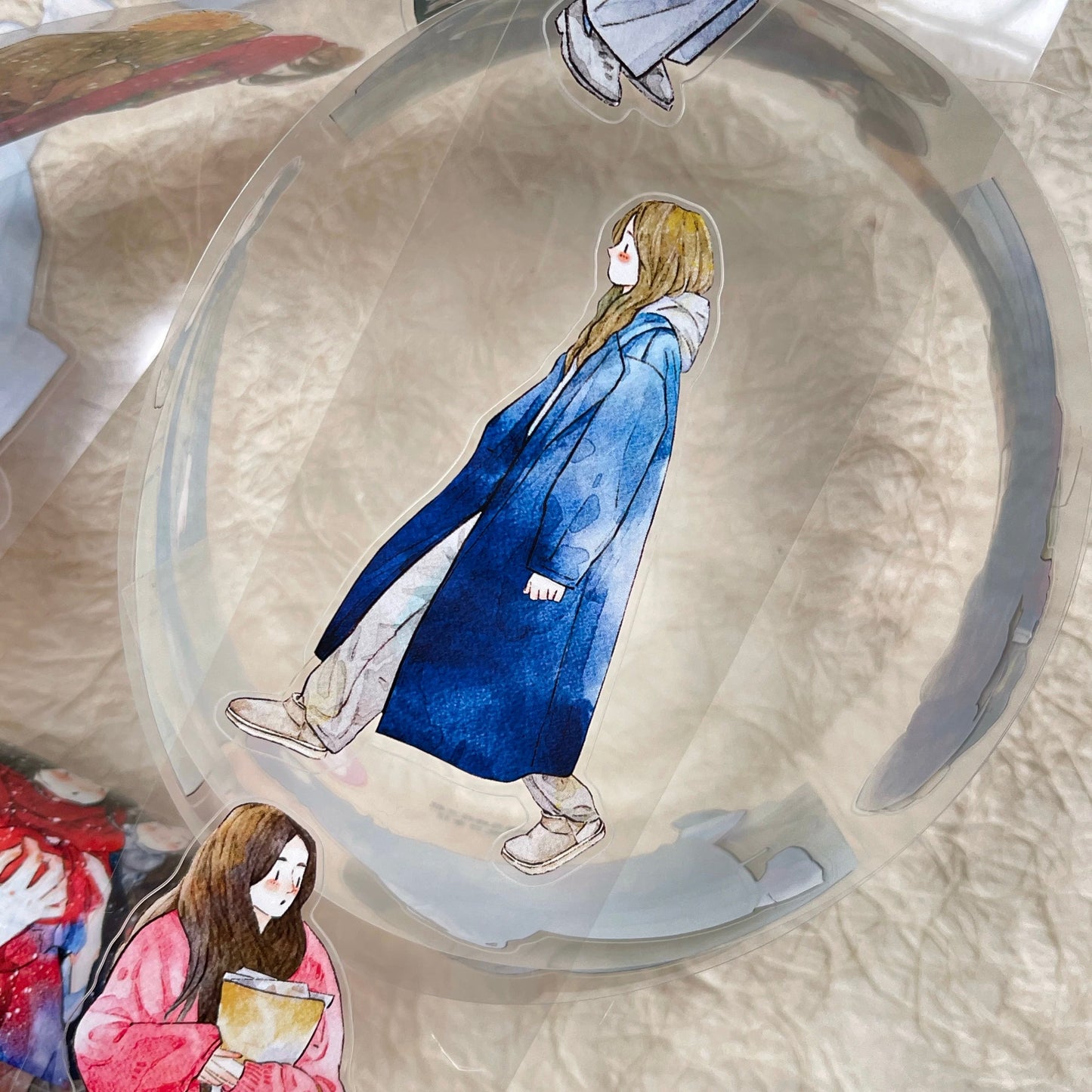 NEW! DingDing - No.43 Winter | Kiss-cut | 5cm Glossy PET Tape |  Release Paper | 10M