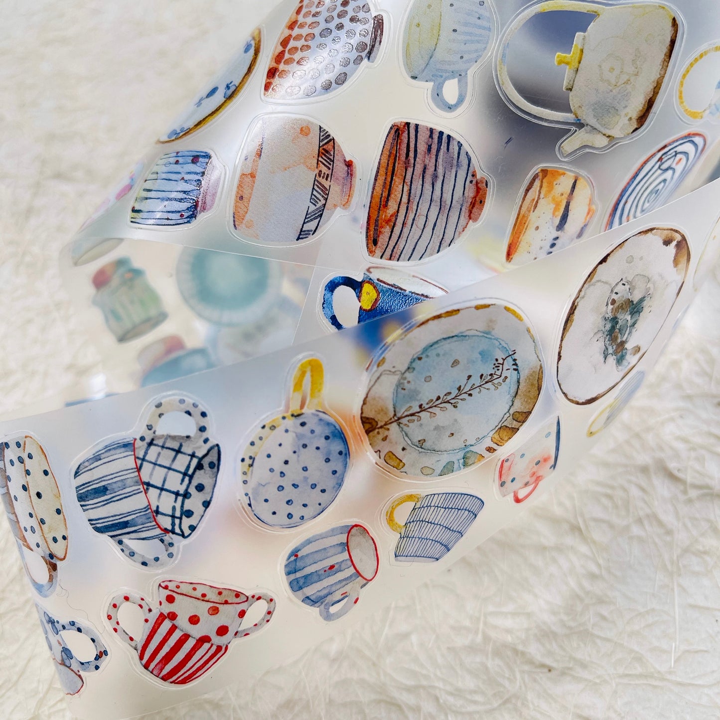 NEW! NuNu (DingDing) - No.1 Quiet Cup | Kiss-cut | 5cm Tape |  Release Paper | 5M