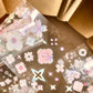 NEW! Freckles Tea Vol.4 - Flower Curtain | Kiss-cut | 6cm Tape |  Release Paper | 5M