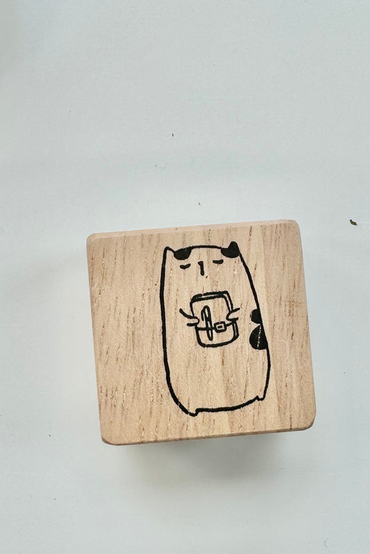 Catdoo - Neko Star Journaling | Rubber Stamp