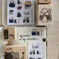 Catdoo - My Workstation I - Coffee & Packing | Rubber Stamp set