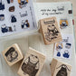Catdoo - My Workstation II - Coffee Maker & Packing | Rubber Stamp set