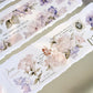 NEW! Freckles Tea Vol.4- WASHI PAPER Tape | Release Paper | 4 Rolls Set With Box