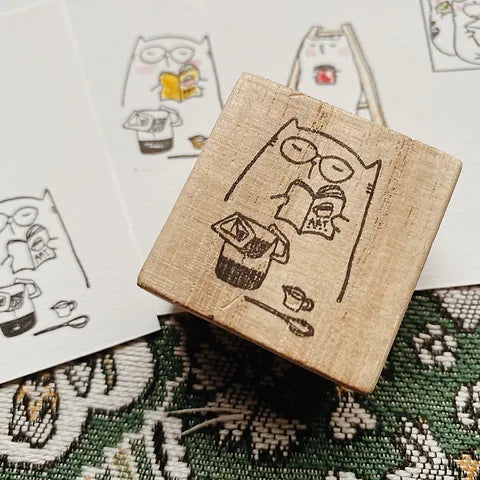 Catdoo - Art Of Coffee | Rubber Stamp