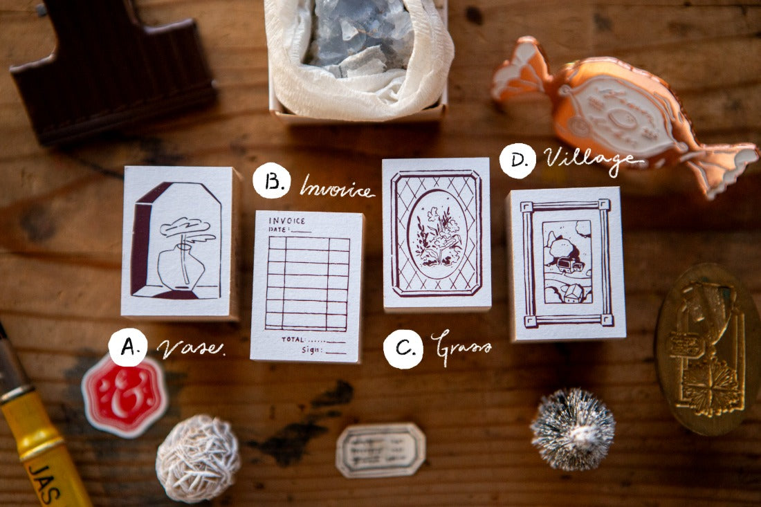 NEW! OURS - The Gift | Rubber Stamps