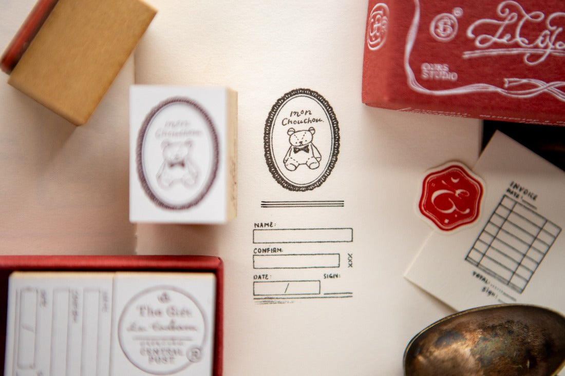 NEW! OURS - The Gift | Rubber Stamps