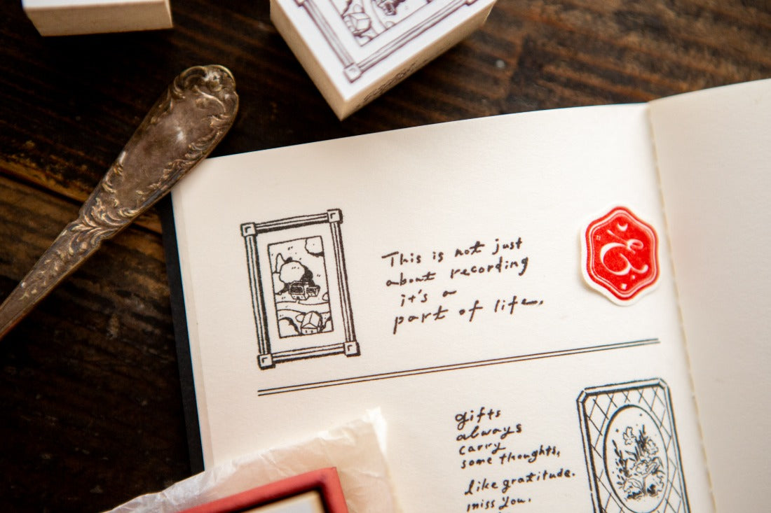 NEW! OURS - The Gift | Rubber Stamps