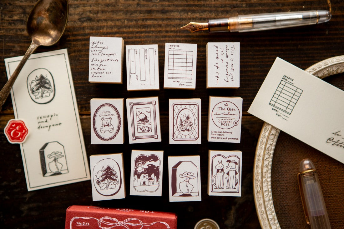 NEW! OURS - The Gift | Rubber Stamps