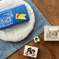 NEW! Sycolexxx - Ugly Cat 6.0 | Stationery Shop | 3pc Stamp Set | Rubber Stamps