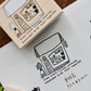 NEW! Sycolexxx - Ugly Cat 6.0 | Stationery Shop | 3pc Stamp Set | Rubber Stamps