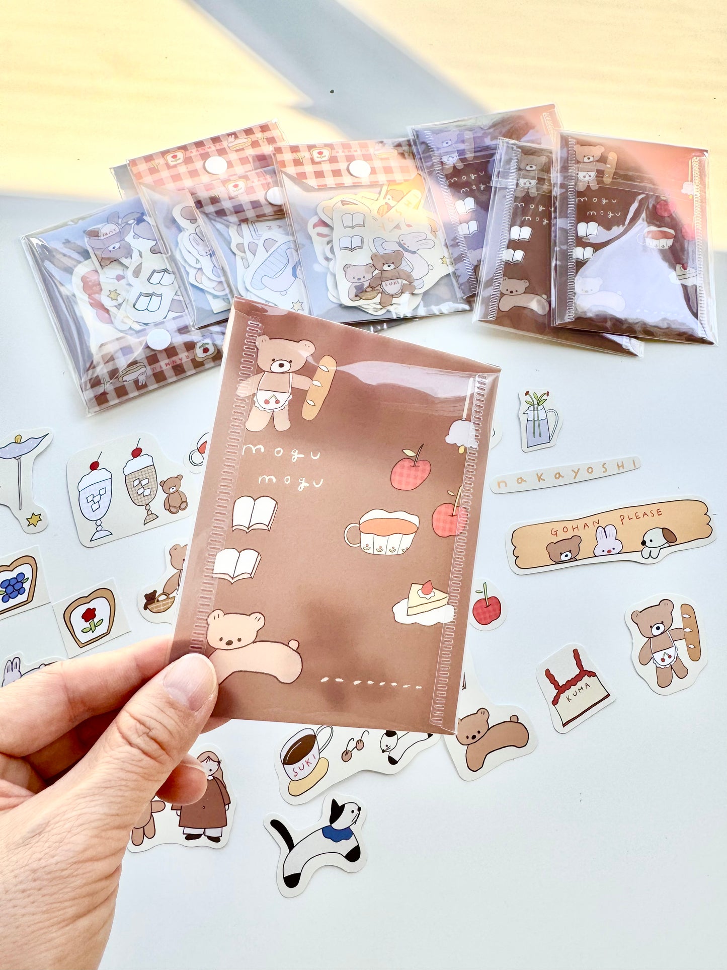 NEW! Lazy Home X Ranmyu - October Collection | Sticker Pack with a Pouch | Stickers
