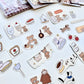 NEW! Lazy Home X Ranmyu - October Collection | Sticker Pack with a Pouch | Stickers