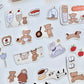 NEW! Lazy Home X Ranmyu - October Collection | Sticker Pack with a Pouch | Stickers