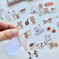 NEW! Lazy Home X Ranmyu - October Collection | Sticker Pack with a Pouch | Stickers