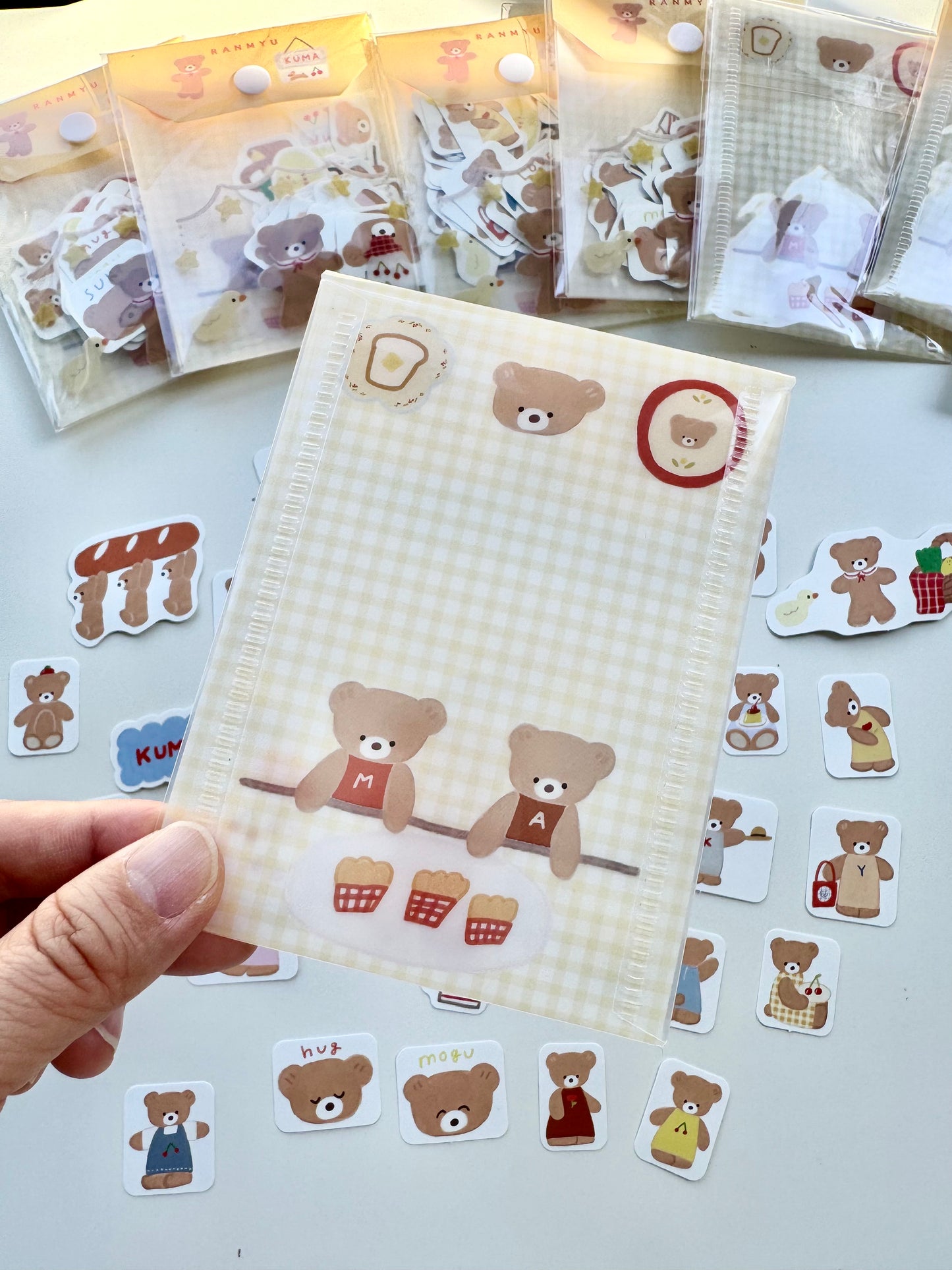 NEW! Lazy Home X Ranmyu - October Collection | Sticker Pack with a Pouch | Stickers