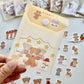 NEW! Lazy Home X Ranmyu - October Collection | Sticker Pack with a Pouch | Stickers