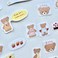 NEW! Lazy Home X Ranmyu - October Collection | Sticker Pack with a Pouch | Stickers