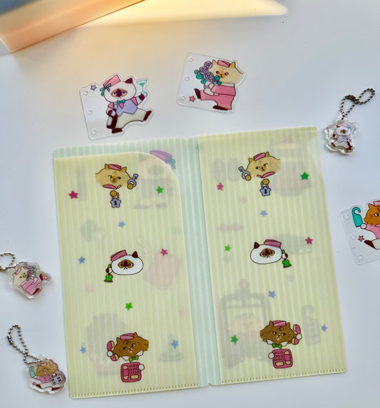 NEW!  Lazy Home X Idiot_sandwich | Receipt Holder | TN Organizer | Journaling Accessories