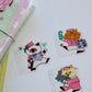 NEW! Lazy Home X Idiot_sandwich | 3pcs Set | Notebook Divider | PVC | Pre-punched | Journal Accessories