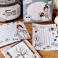 NEW! Cozyroom - Coffee Time | 4cm Sticker Memo Roll | Release Paper | 5M