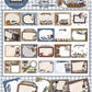 NEW! 3 Little Cat - Cat Antique Shop | 4cm Sticker Memo Roll | Release Paper | 5M