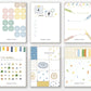 Orange Studio - Four Seasons| 24pcs Memo Pad | Ephemera Paper