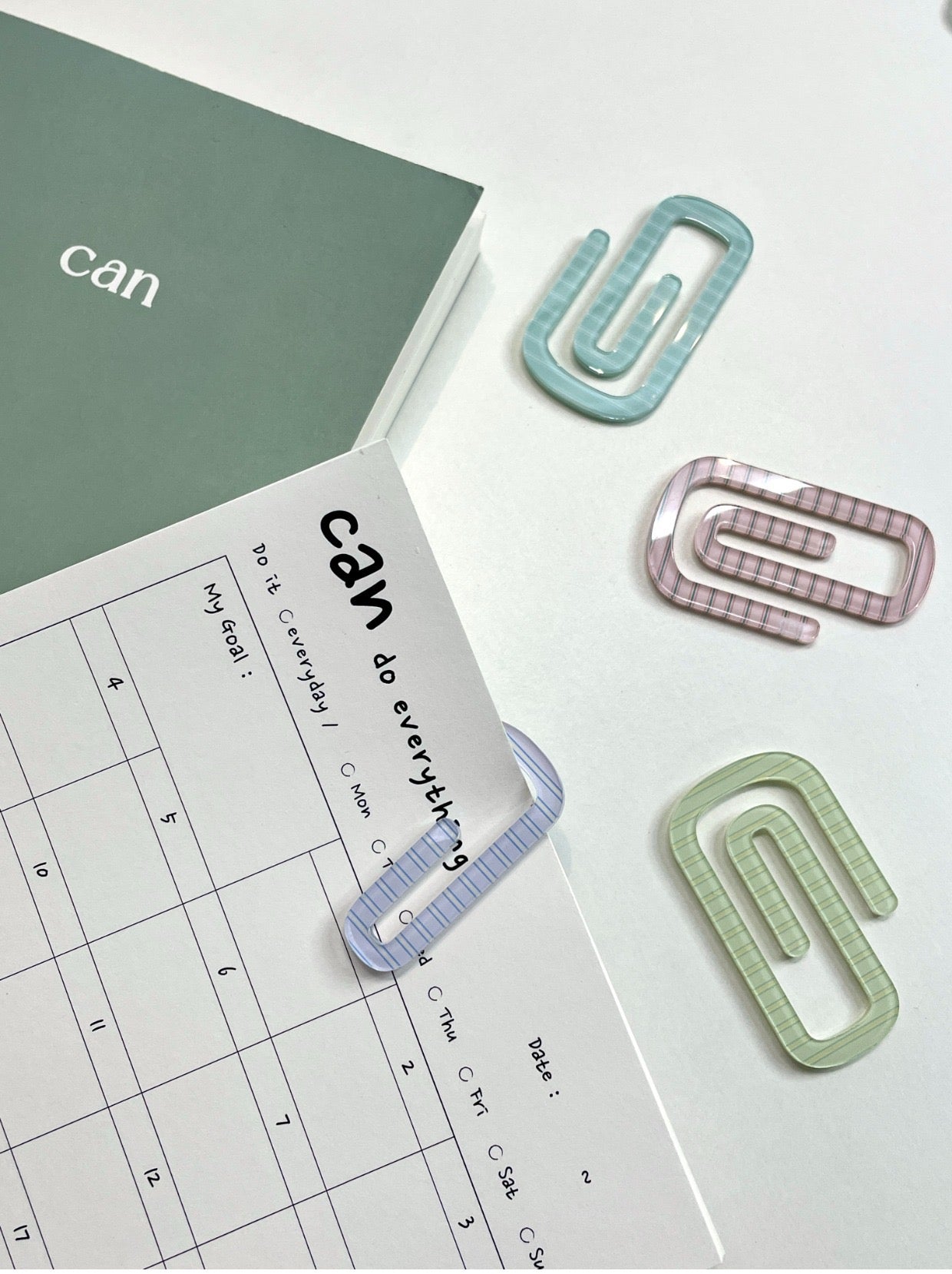 Can Studio -  Acrylic Clip | Book Marker | Planner Clips