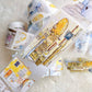 DingDing - A38 Corner | Kiss-cut | 6cm Matte PET Tape | Release Paper | 5M