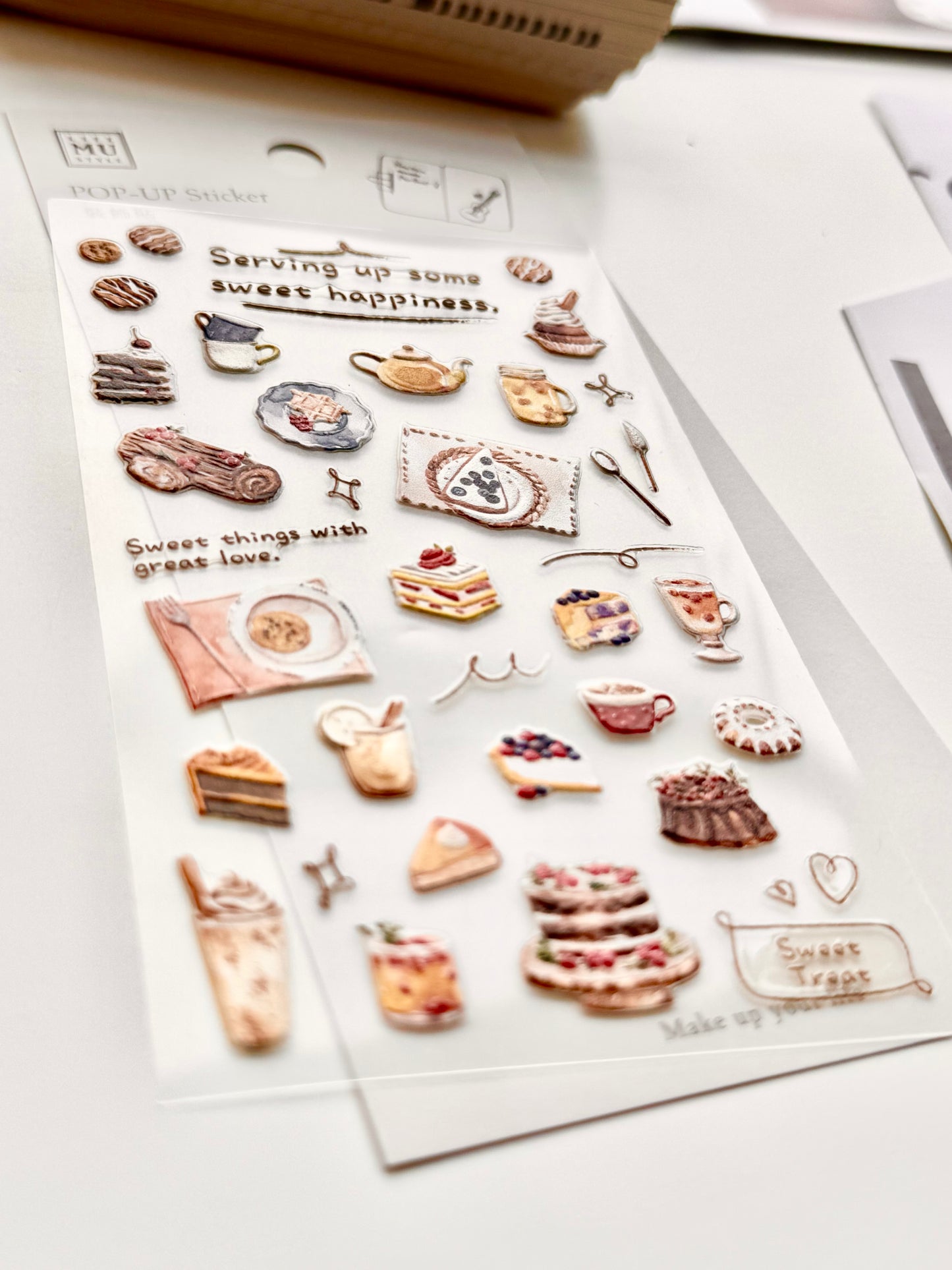 MU_lifestyle - Sweet Treat | Pop-up | 1 Sheet | 3D Sticker