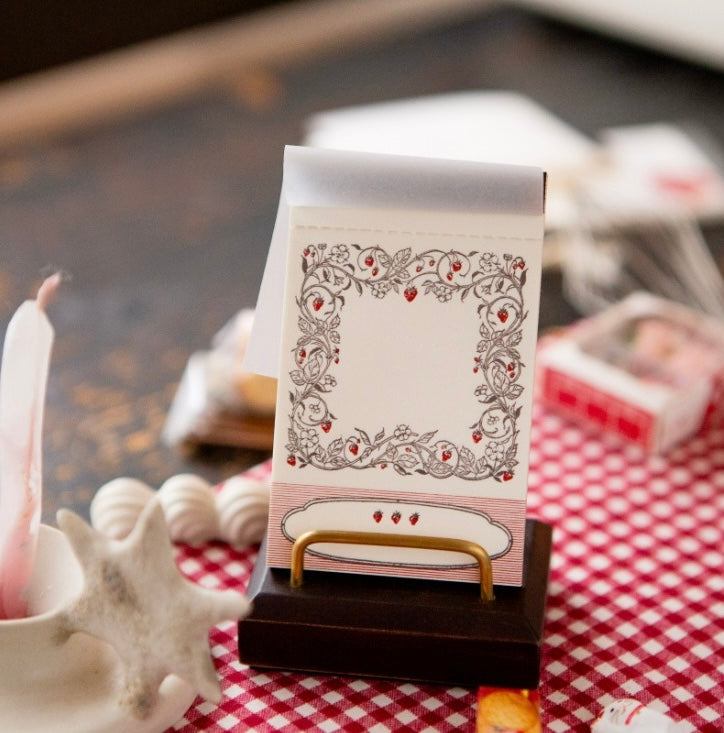 NEW! OURS -  Letterpress Book | 30 Sheets Note Pad | Ephemera Paper