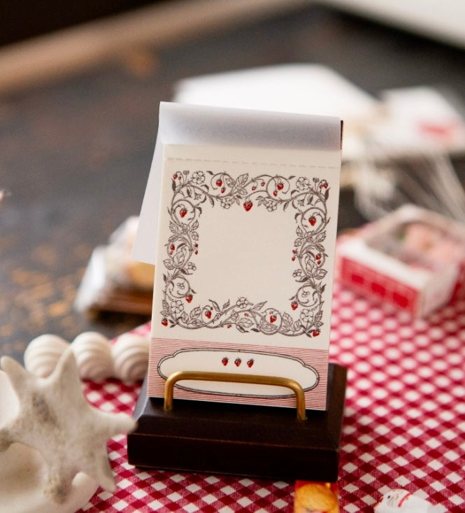 NEW! OURS -  Letterpress Book | 30 Sheets Note Pad | Ephemera Paper