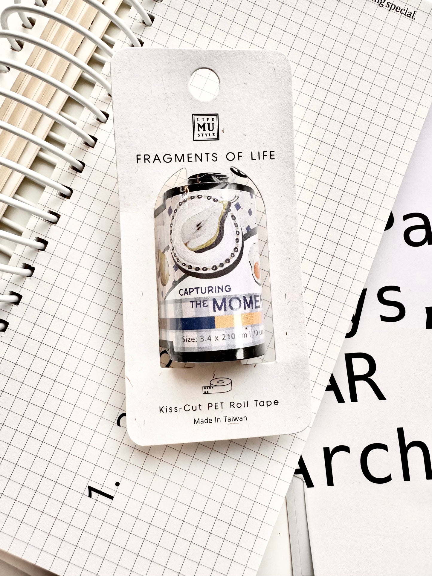 MU_lifestyle - Capturing the Moment| Kiss-cut | PET Roll Tape | Release Paper