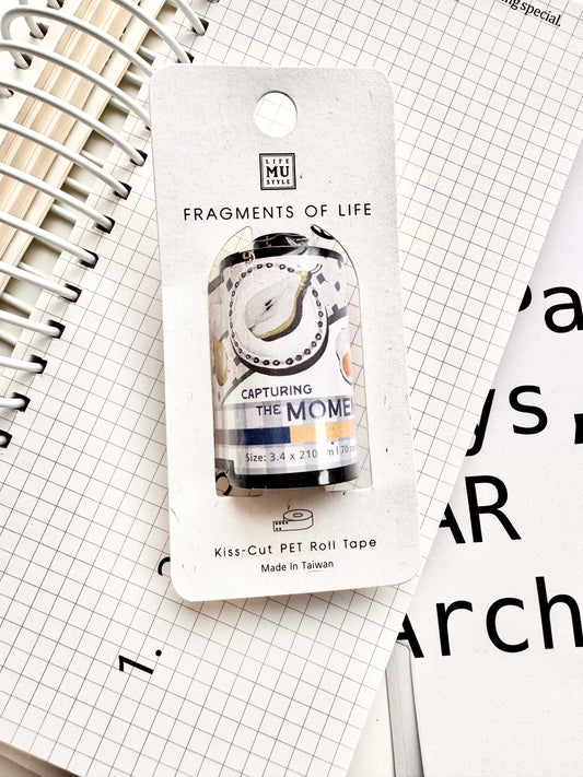 MU_lifestyle - Capturing the Moment| Kiss-cut | PET Roll Tape | Release Paper