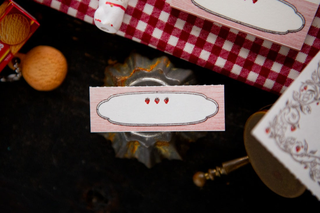 NEW! OURS -  Letterpress Book | 30 Sheets Note Pad | Ephemera Paper