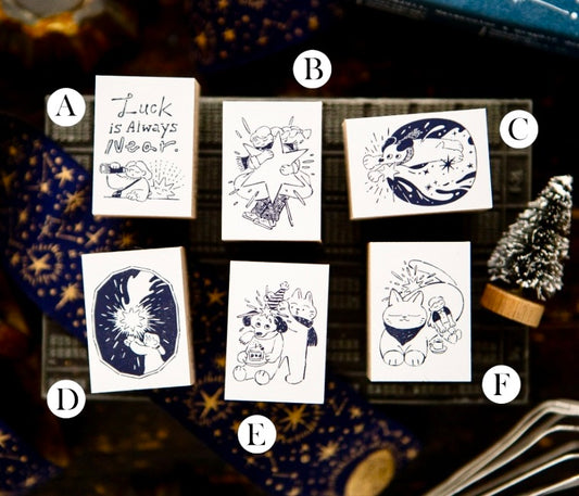 NEW! OURS - The Gift  | Rubber Stamps