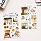 MU_lifestyle - Coffee Break | 2 Sheets | Rub On Sticker