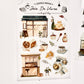 MU_lifestyle - Coffee Break | 2 Sheets | Rub On Sticker