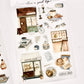 MU_lifestyle - Coffee Break | 2 Sheets | Rub On Sticker