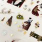 Idiot_sandwich X 63penhouse - The Ongoing Dream | kiss-cut | Gold Foil | 4cm PET Tape |  Release Paper | 5M