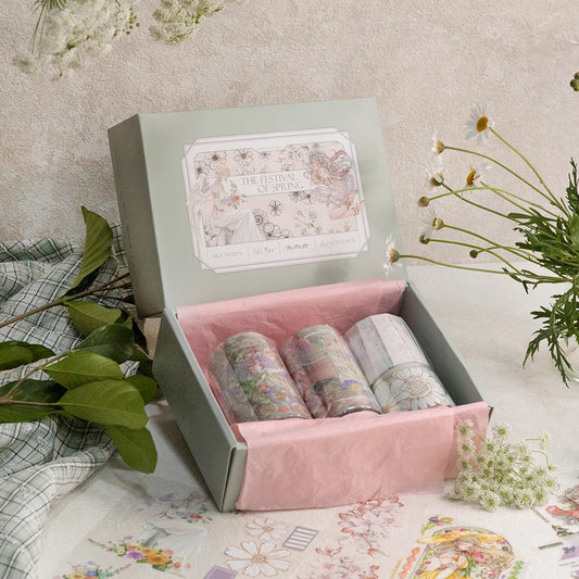 Discontinued! NEW!  Loidesign - The Festival of Spring | PET Tape Set | Release Paper