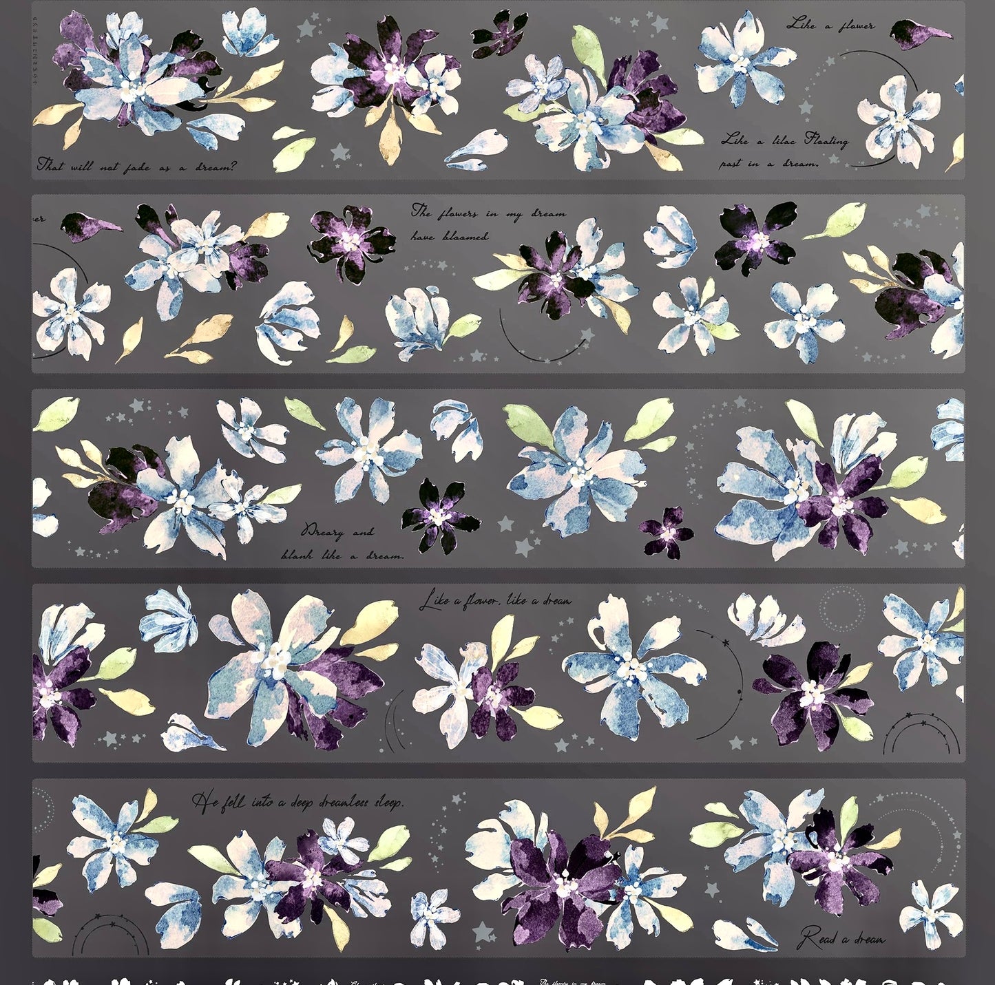 NEW! XBJia Studio - Dream | Kiss-cut | 4.5cm Tape | Release Paper | 6M