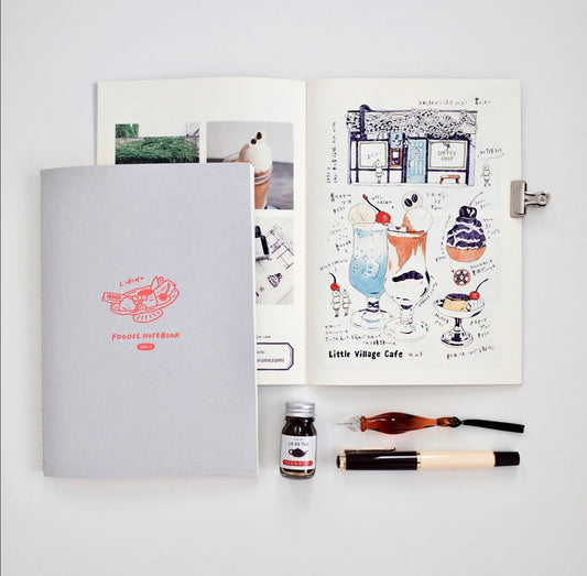 Littlelu - Vol.3 | 24p A5 Sketches Booklet | Journaling Accessories