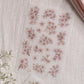 New Loidesign - Cherry Blossoms | 3 Sheets | Rub On Sticker