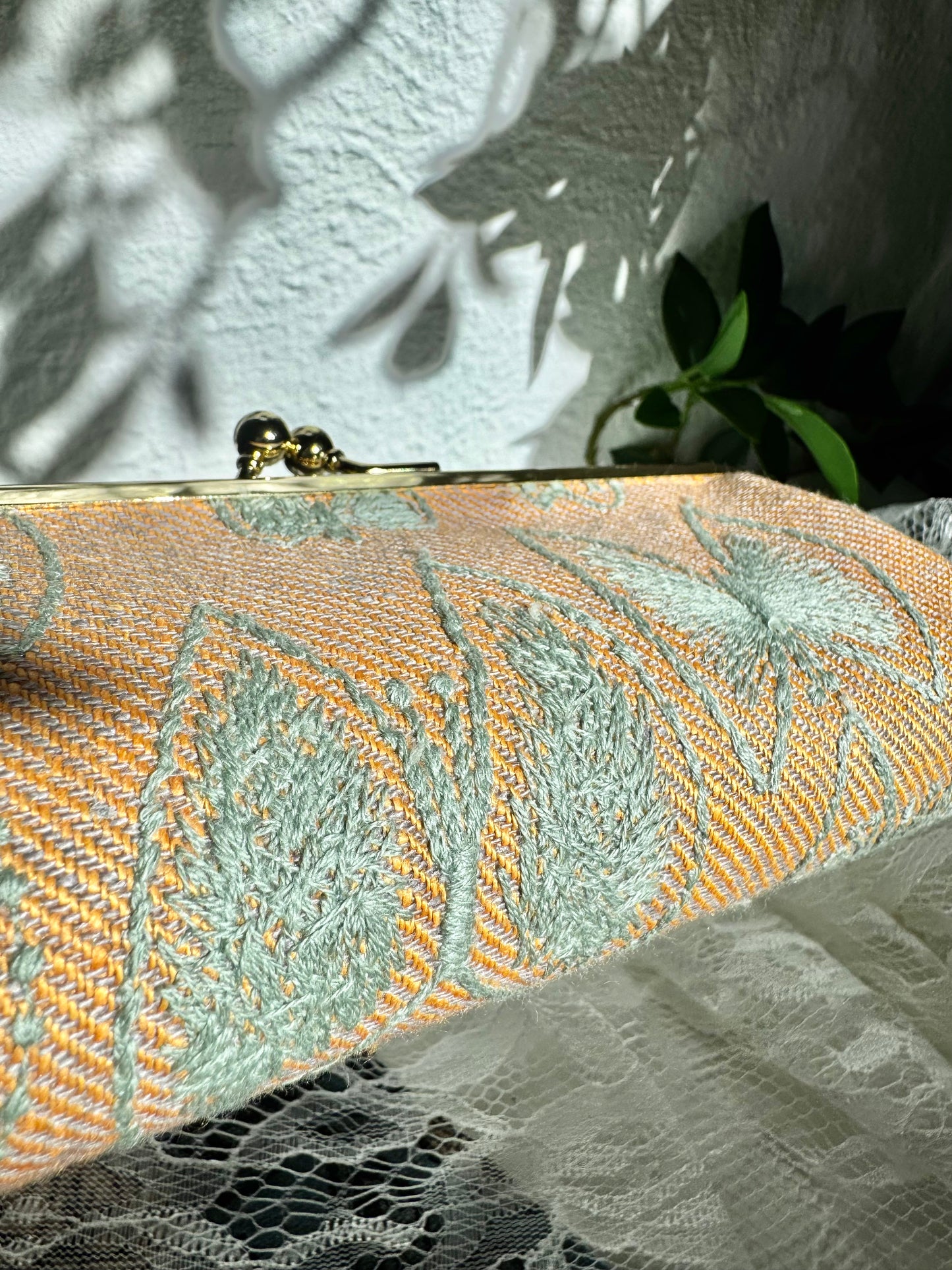 ESH Exclusive Collection - Kiss lock | Pen Case/ Glasses Case | Handmade Products | mina perhonen Fabric