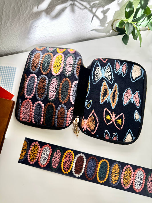 ESH Exclusive Collection - Zip Pouch | Passport Wallet | Handmade Products | mina perhonen Fabric